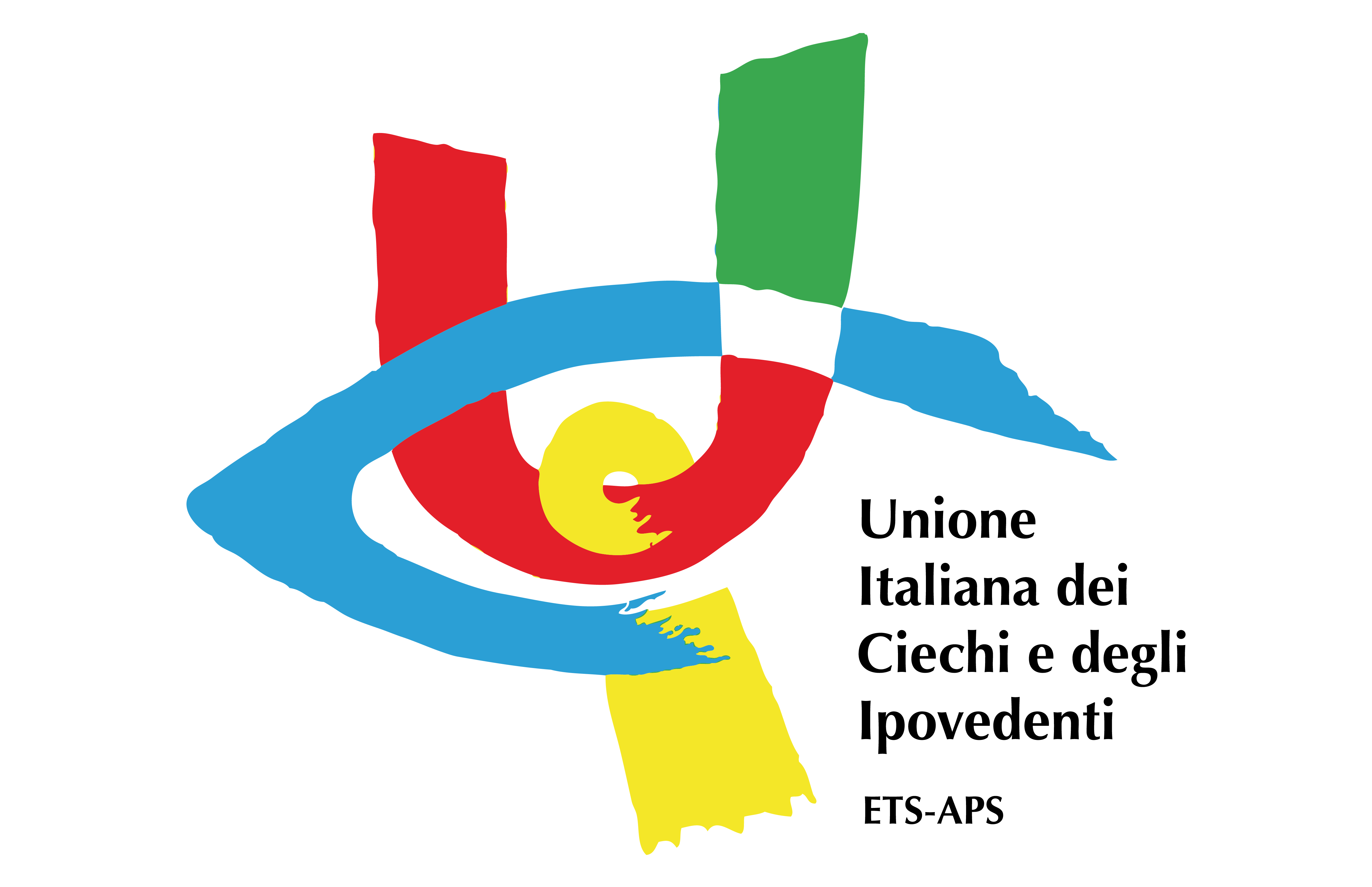 Logo dell'Unione Italiana dei Ciechi e degli Ipovedenti – simbolo stilizzato di un occhio nei colori blu, rosso, giallo e verde
